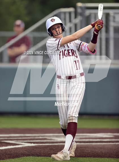 Thumbnail 1 in Round Rock @ Dripping Springs (UIL 6A Softball Bi-District Playoff) photogallery.