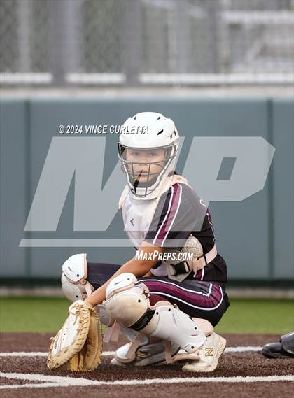 Thumbnail 3 in Round Rock @ Dripping Springs (UIL 6A Softball Bi-District Playoff) photogallery.