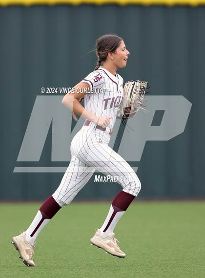 Thumbnail 1 in Round Rock @ Dripping Springs (UIL 6A Softball Bi-District Playoff) photogallery.