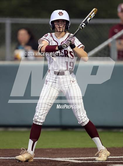 Thumbnail 3 in Round Rock @ Dripping Springs (UIL 6A Softball Bi-District Playoff) photogallery.