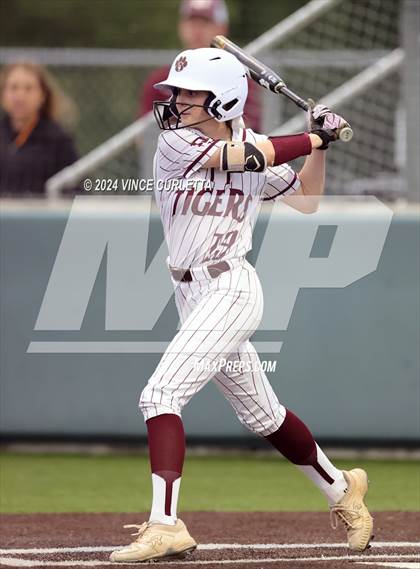 Thumbnail 3 in Round Rock @ Dripping Springs (UIL 6A Softball Bi-District Playoff) photogallery.