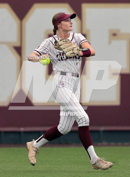 Thumbnail 2 in Round Rock @ Dripping Springs (UIL 6A Softball Bi-District Playoff) photogallery.