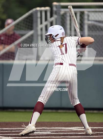 Thumbnail 2 in Round Rock @ Dripping Springs (UIL 6A Softball Bi-District Playoff) photogallery.