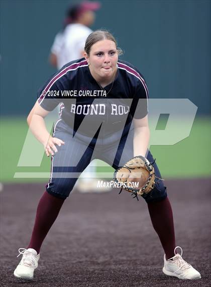 Thumbnail 2 in Round Rock @ Dripping Springs (UIL 6A Softball Bi-District Playoff) photogallery.