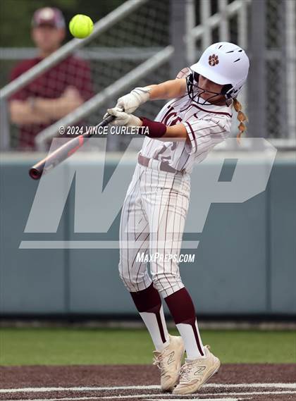 Thumbnail 3 in Round Rock @ Dripping Springs (UIL 6A Softball Bi-District Playoff) photogallery.