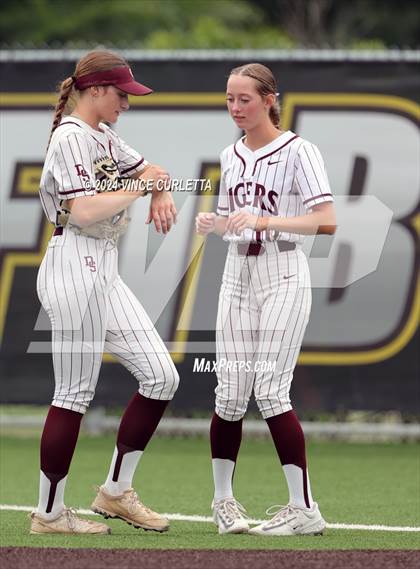 Thumbnail 3 in Round Rock @ Dripping Springs (UIL 6A Softball Bi-District Playoff) photogallery.