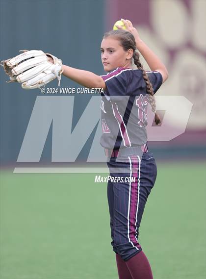 Thumbnail 1 in Round Rock @ Dripping Springs (UIL 6A Softball Bi-District Playoff) photogallery.