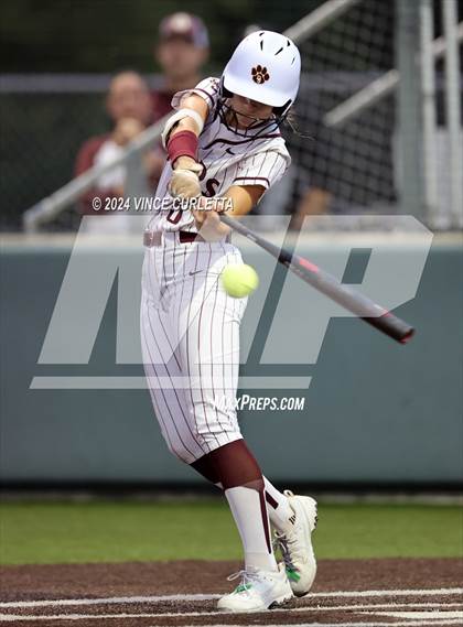 Thumbnail 2 in Round Rock @ Dripping Springs (UIL 6A Softball Bi-District Playoff) photogallery.