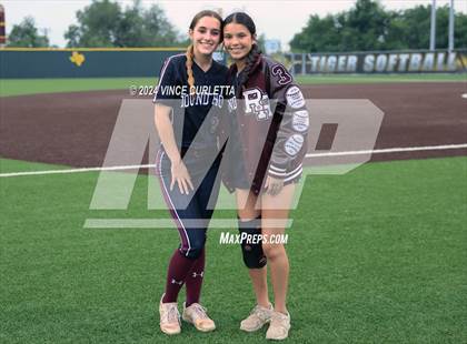 Thumbnail 2 in Round Rock @ Dripping Springs (UIL 6A Softball Bi-District Playoff) photogallery.