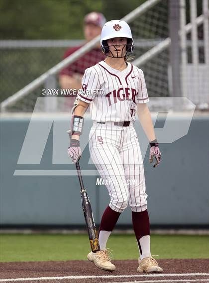 Thumbnail 2 in Round Rock @ Dripping Springs (UIL 6A Softball Bi-District Playoff) photogallery.