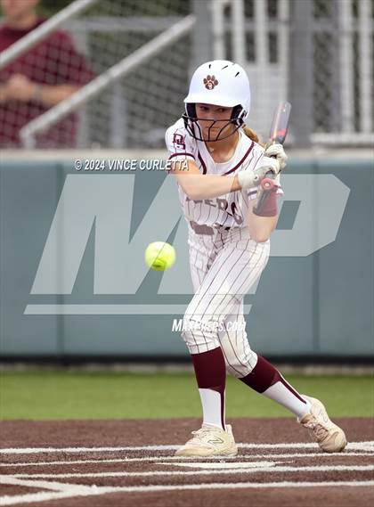Thumbnail 2 in Round Rock @ Dripping Springs (UIL 6A Softball Bi-District Playoff) photogallery.