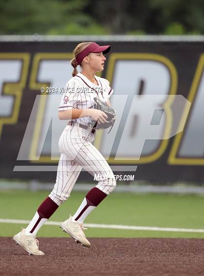 Thumbnail 3 in Round Rock @ Dripping Springs (UIL 6A Softball Bi-District Playoff) photogallery.
