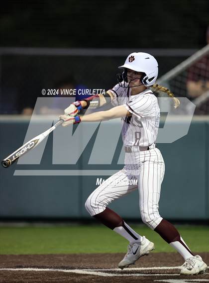 Thumbnail 3 in Round Rock @ Dripping Springs (UIL 6A Softball Bi-District Playoff) photogallery.