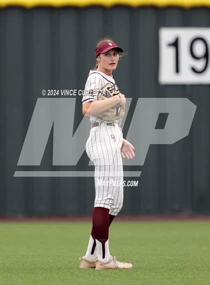 Thumbnail 3 in Round Rock @ Dripping Springs (UIL 6A Softball Bi-District Playoff) photogallery.
