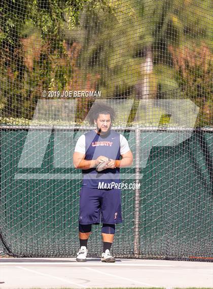 Thumbnail 3 in CIF Track and Field Championships (Boys Discus Finals) photogallery.
