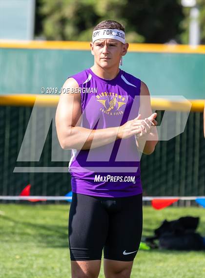 Thumbnail 2 in CIF Track and Field Championships (Boys Discus Finals) photogallery.