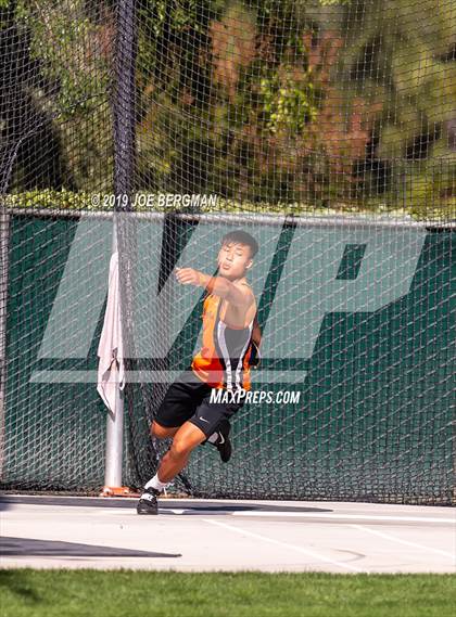 Thumbnail 2 in CIF Track and Field Championships (Boys Discus Finals) photogallery.