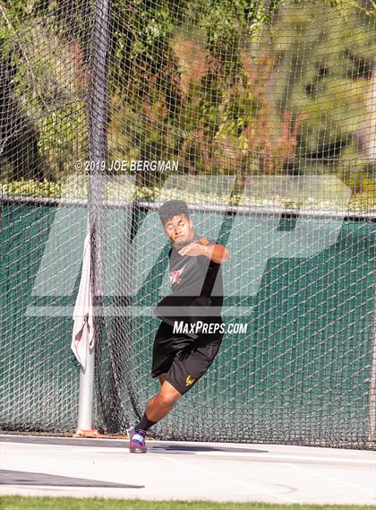 Thumbnail 3 in CIF Track and Field Championships (Boys Discus Finals) photogallery.