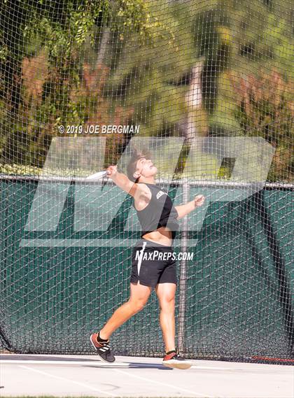 Thumbnail 2 in CIF Track and Field Championships (Boys Discus Finals) photogallery.