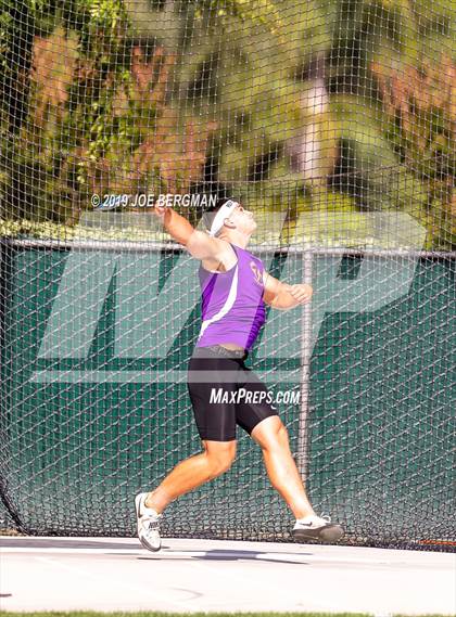 Thumbnail 1 in CIF Track and Field Championships (Boys Discus Finals) photogallery.