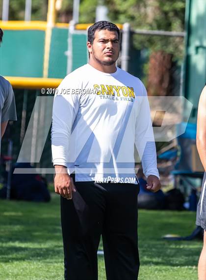 Thumbnail 2 in CIF Track and Field Championships (Boys Discus Finals) photogallery.