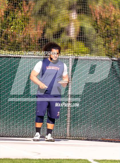 Thumbnail 3 in CIF Track and Field Championships (Boys Discus Finals) photogallery.