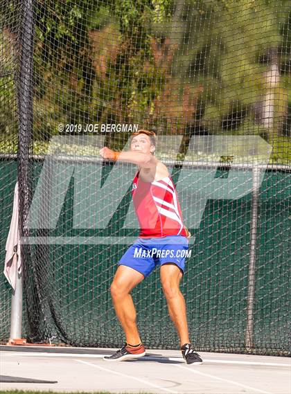 Thumbnail 3 in CIF Track and Field Championships (Boys Discus Finals) photogallery.