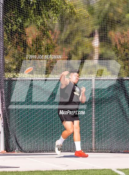 Thumbnail 3 in CIF Track and Field Championships (Boys Discus Finals) photogallery.