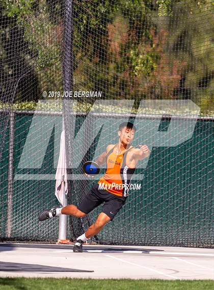 Thumbnail 3 in CIF Track and Field Championships (Boys Discus Finals) photogallery.