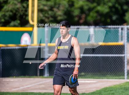 Thumbnail 1 in CIF Track and Field Championships (Boys Discus Finals) photogallery.