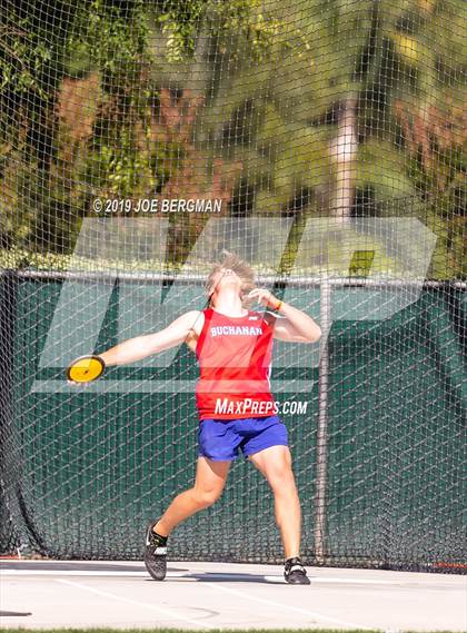 Thumbnail 3 in CIF Track and Field Championships (Boys Discus Finals) photogallery.