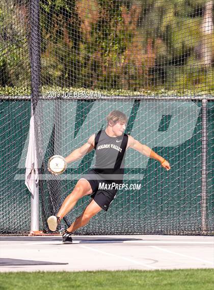 Thumbnail 3 in CIF Track and Field Championships (Boys Discus Finals) photogallery.