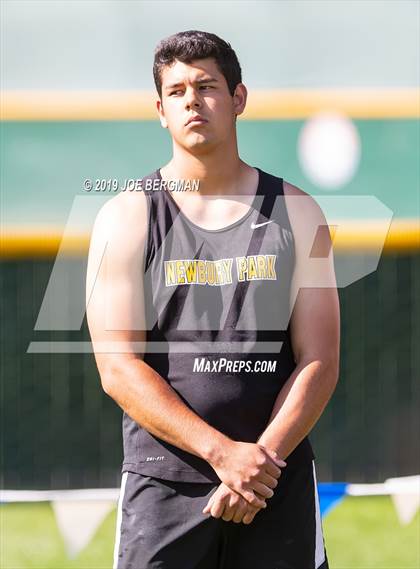 Thumbnail 2 in CIF Track and Field Championships (Boys Discus Finals) photogallery.