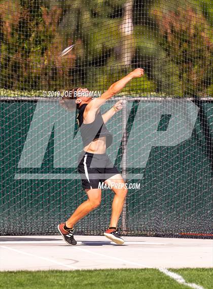 Thumbnail 2 in CIF Track and Field Championships (Boys Discus Finals) photogallery.