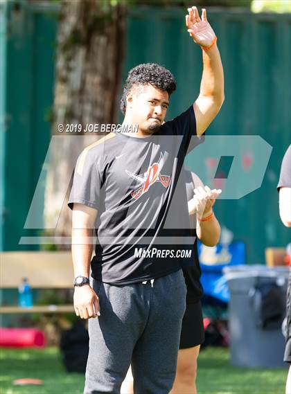 Thumbnail 1 in CIF Track and Field Championships (Boys Discus Finals) photogallery.