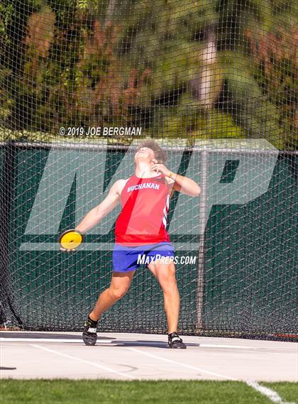 Thumbnail 3 in CIF Track and Field Championships (Boys Discus Finals) photogallery.