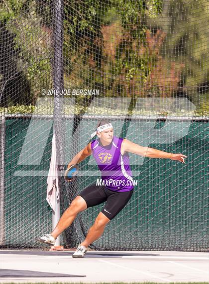 Thumbnail 3 in CIF Track and Field Championships (Boys Discus Finals) photogallery.