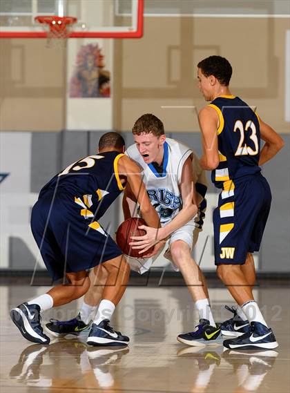 Thumbnail 1 in JW North vs. Sacred Heart Cathedral (MaxPreps Holiday Classic) photogallery.