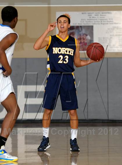 Thumbnail 2 in JW North vs. Sacred Heart Cathedral (MaxPreps Holiday Classic) photogallery.