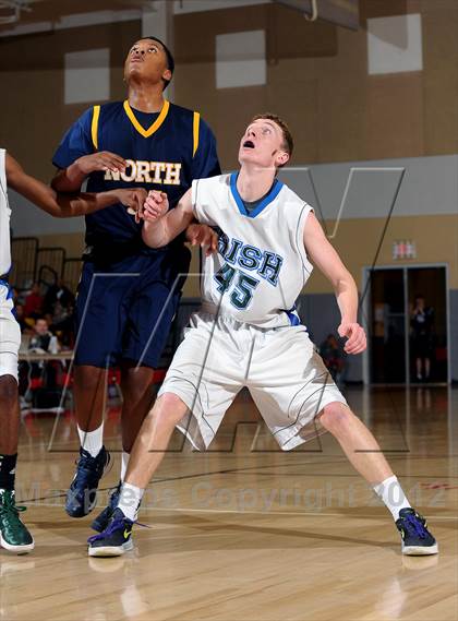 Thumbnail 1 in JW North vs. Sacred Heart Cathedral (MaxPreps Holiday Classic) photogallery.