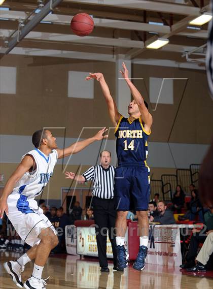 Thumbnail 1 in JW North vs. Sacred Heart Cathedral (MaxPreps Holiday Classic) photogallery.