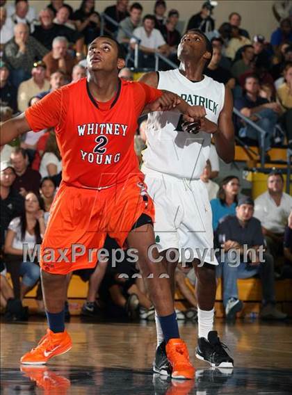 Thumbnail 2 in Whitney Young vs. St. Patrick (City of Palms Classic) photogallery.
