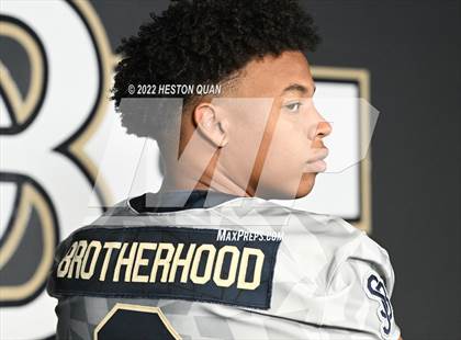 Thumbnail 1 in St. John Bosco (Preseason Football Photoshoot) photogallery.