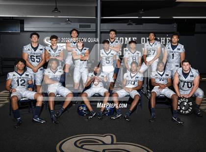 Thumbnail 1 in St. John Bosco (Preseason Football Photoshoot) photogallery.