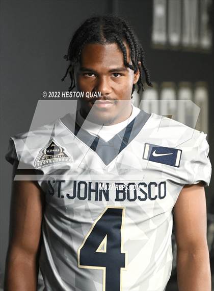 Thumbnail 1 in St. John Bosco (Preseason Football Photoshoot) photogallery.