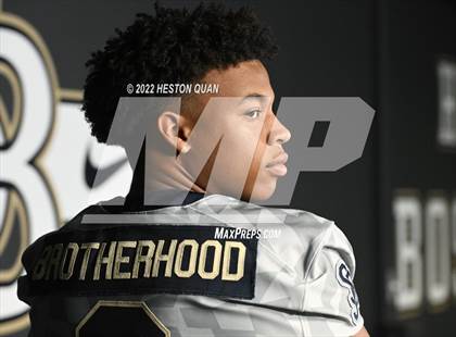 Thumbnail 3 in St. John Bosco (Preseason Football Photoshoot) photogallery.