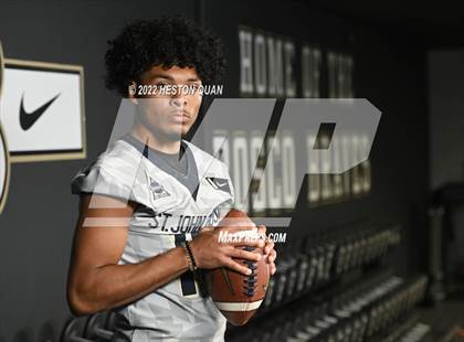 Thumbnail 2 in St. John Bosco (Preseason Football Photoshoot) photogallery.