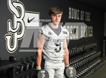 Thumbnail 3 in St. John Bosco (Preseason Football Photoshoot) photogallery.