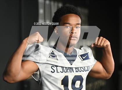 Thumbnail 1 in St. John Bosco (Preseason Football Photoshoot) photogallery.