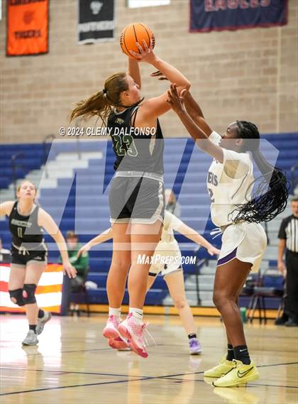 Thumbnail 3 in Denver South vs Summit (Dakota Ridge High School) photogallery.